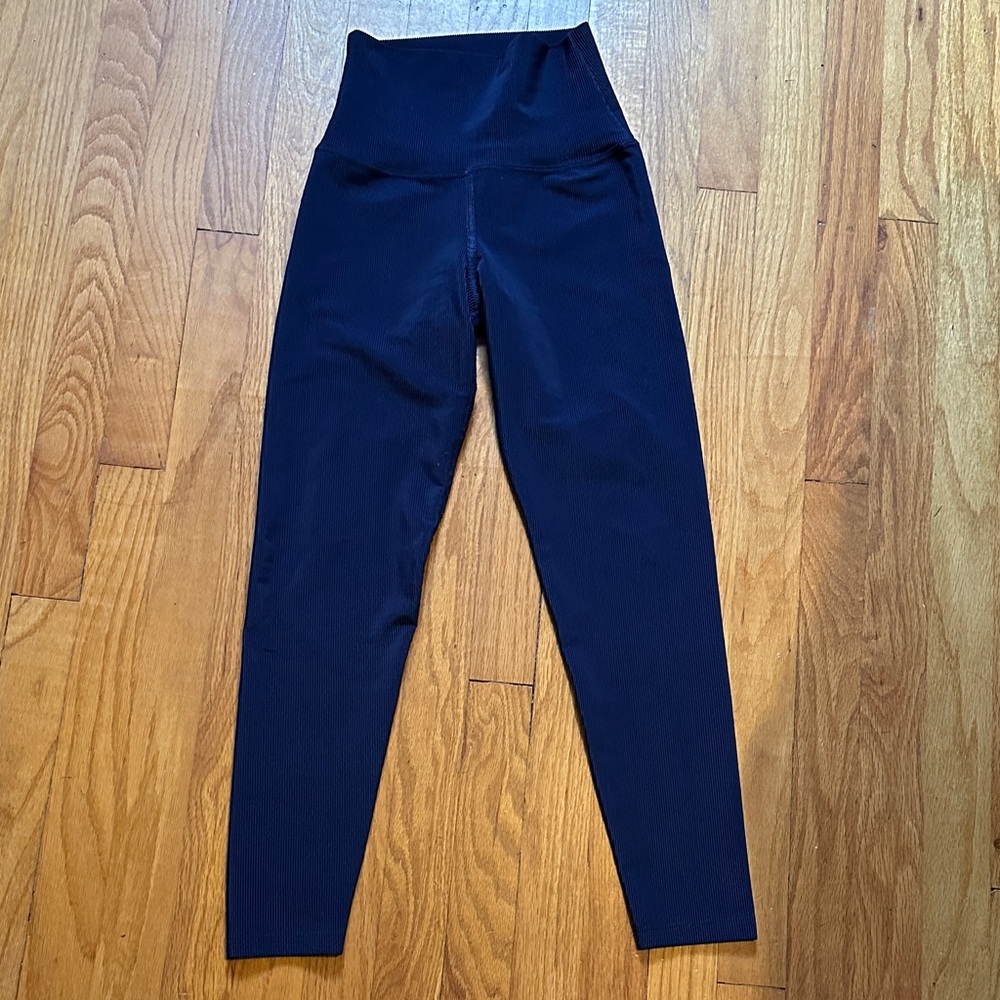 Beach Riot Navy High-Rise Leggings